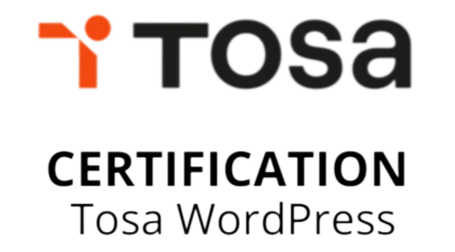 Certification Tosa WordPress